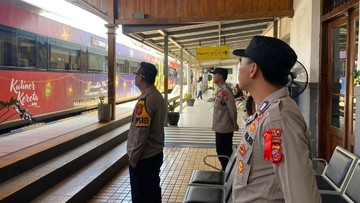 Optimalisasi Arus Mudik 2026: Polres Ciamis Perketat Pengamanan Stasiun Kereta Api