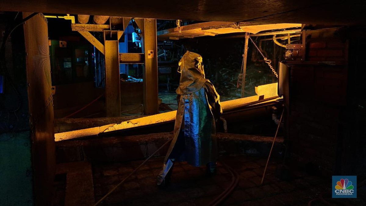 Foto: Kegiatan operasi smelter nikel PT Vale Indonesia Tbk. (INCO) di Sorowako, Luwu Timur, Sulawesi Selatan. (CNBC Indonesia/Lucky Leonard Leatemia)