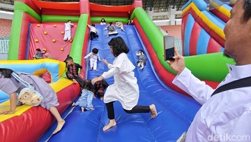 Momen Kebersamaan Pasca Idul Fitri: Pakansari Berubah Jadi Arena Rekreasi Keluarga Bogor