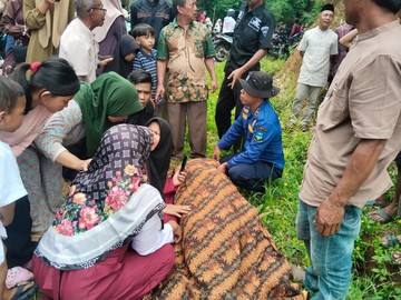 Momen Idul Fitri Tercoreng: Lansia 63 Tahun Ditemukan Tak Bernyawa di Sungai Cipancar Garut
