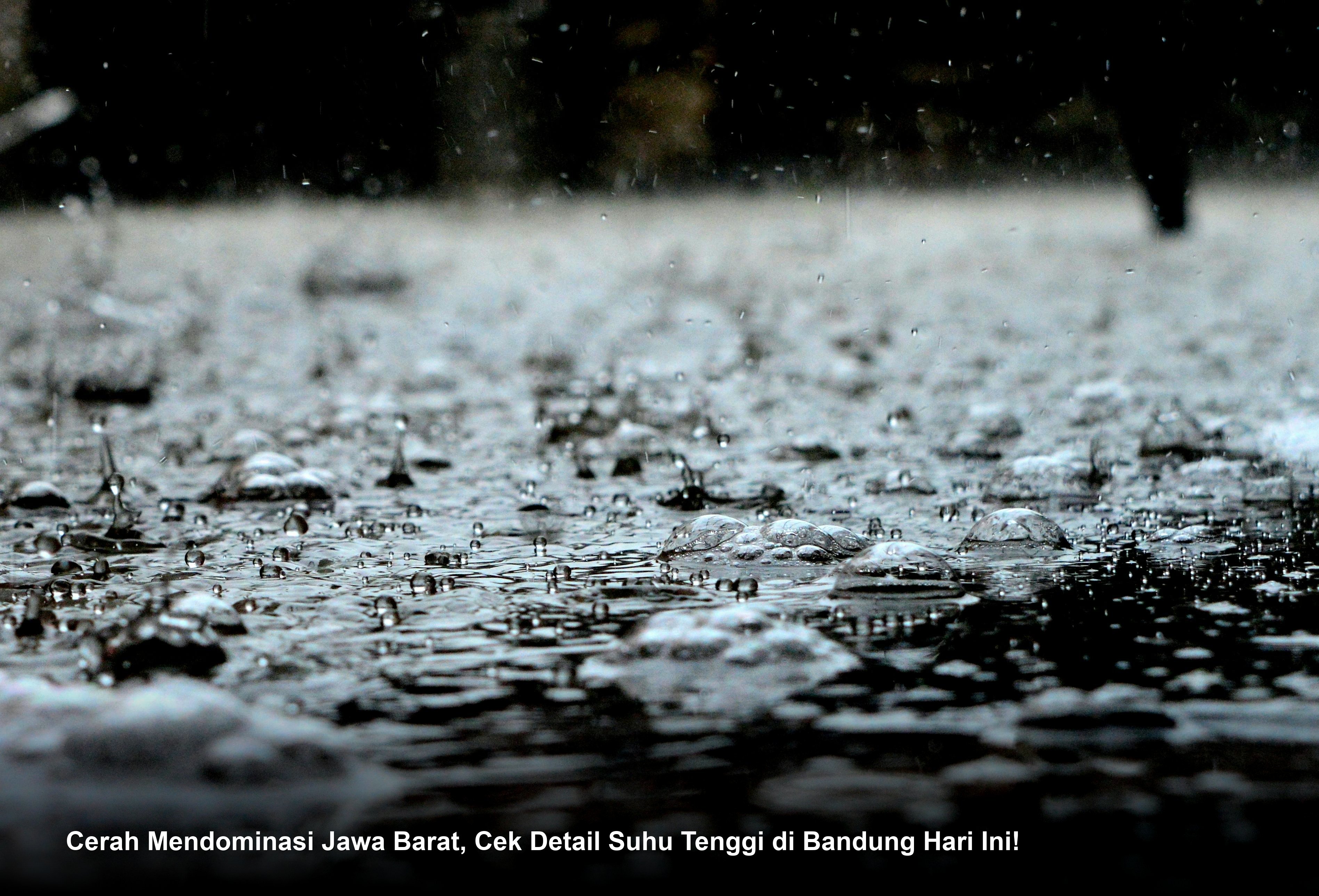 Cerah Mendominasi Jawa Barat, Cek Detail Suhu Tenggi di Bandung Hari Ini!