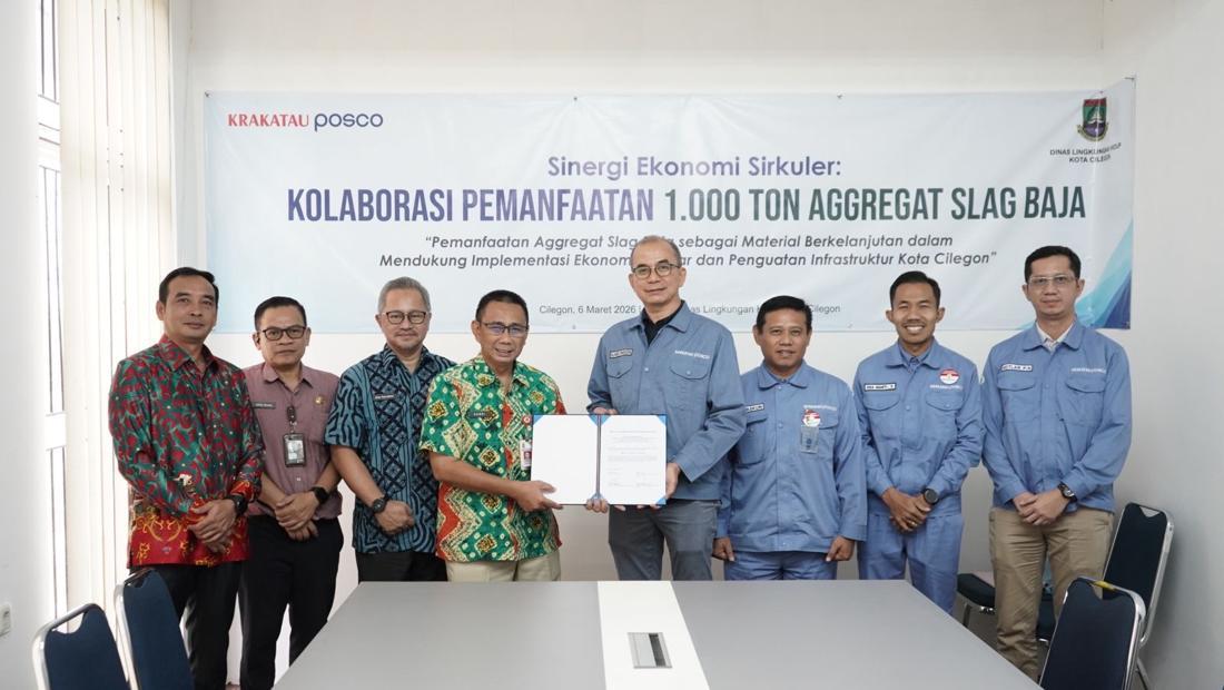 Slag Baja Krakatau Posco Perkuat Infrastruktur Pengelolaan Sampah di Cilegon: Kolaborasi Berkelanjutan untuk Masa Depan Kota