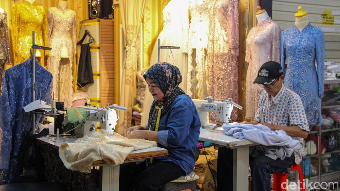 Menjelang Lebaran: Sepinya Order Jahit di Pasar Mayestik, Jakarta
