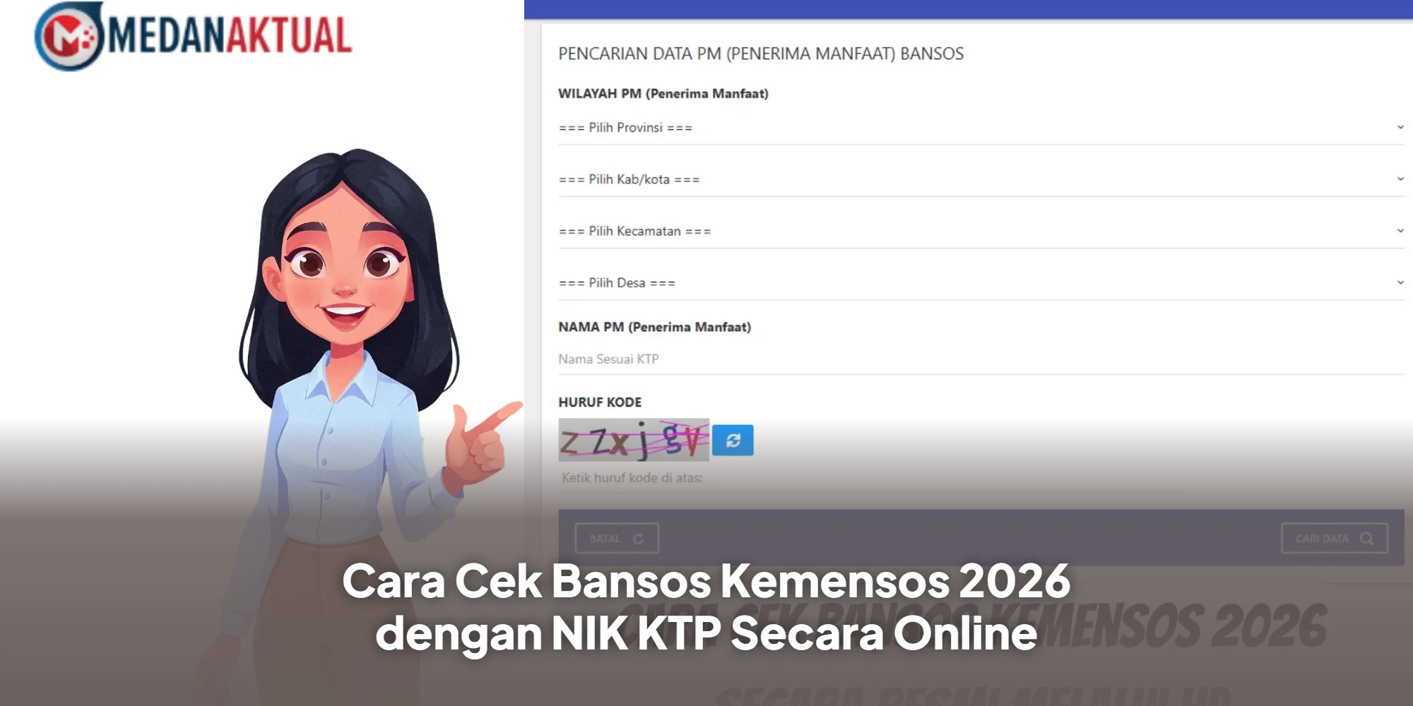 Akses Bantuan Sosial Kemensos 2026: Panduan Cek Penerima Manfaat dengan NIK KTP