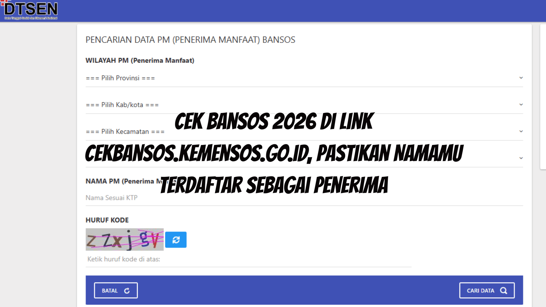 Kemudahan Akses Cek Bansos 2026: Pantau Bantuan Anda Secara Digital