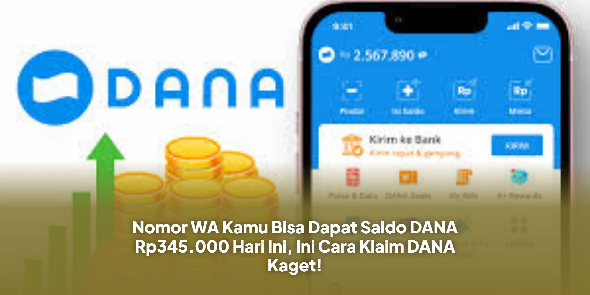 Peluang Emas: Dapatkan Saldo DANA Rp345.000 Hari Ini Melalui Fitur DANA Kaget