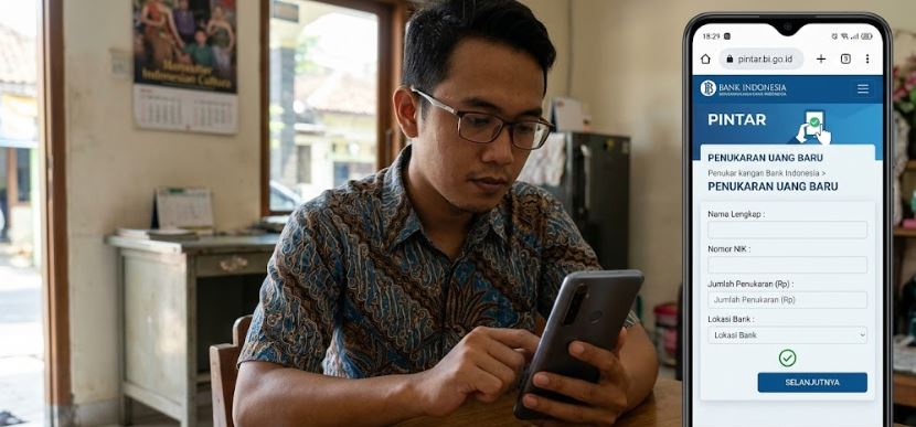Kemudahan Menjelang Hari Raya: Tukar Uang Baru Tanpa Antre Lewat Sistem Digital Bank Indonesia