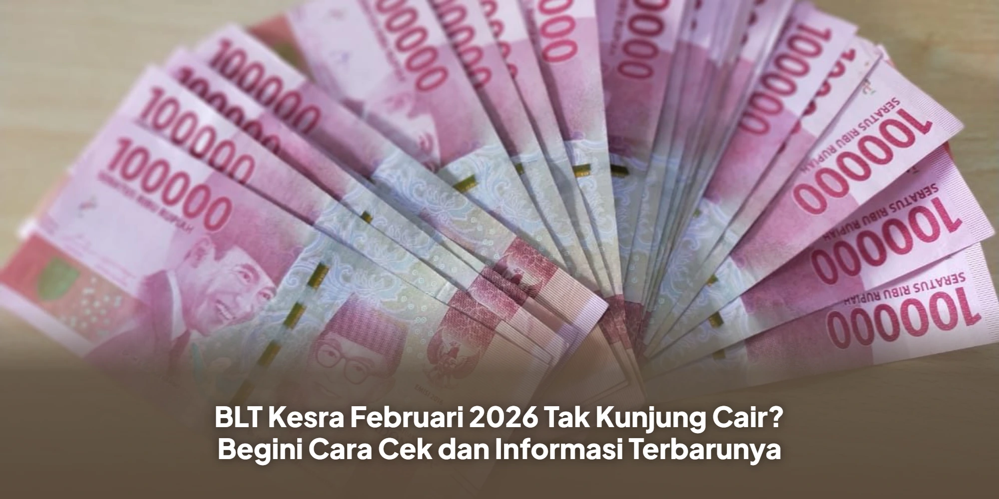 Stimulus Ekonomi Akhir Tahun 2025 Berakhir, BLT Kesra Tidak Lanjut di 2026