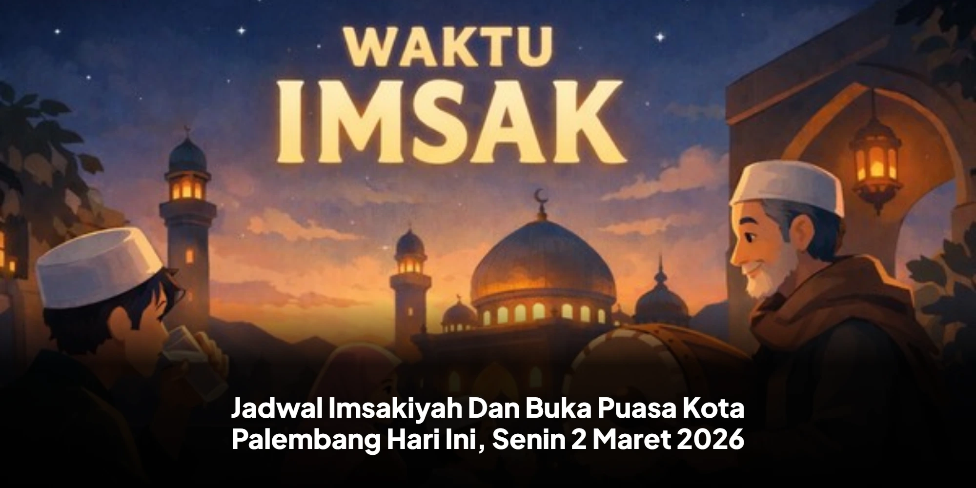 Panduan Ibadah Ramadan 2026 di Palembang: Jadwal Imsakiyah, Niat, dan Doa Berbuka