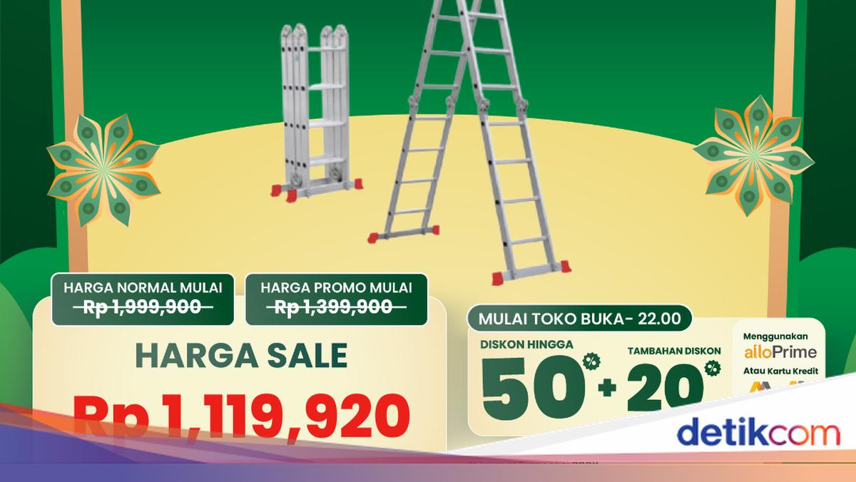 Transmart Full Day Sale Kembali Menggebrak: Tangga Multifungsi dan Diskon Gila-Gilaan Lainnya!