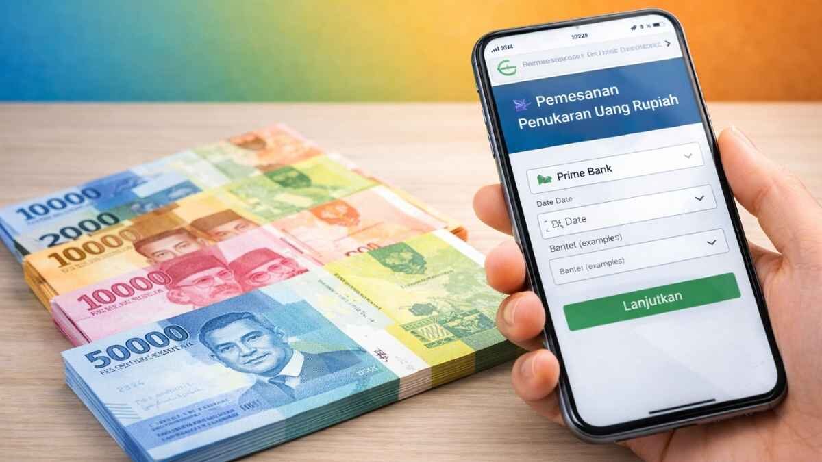 Cara Tukar Uang Baru 2026 via PINTAR BI Kunci Penukaran Lancar Lewat HP