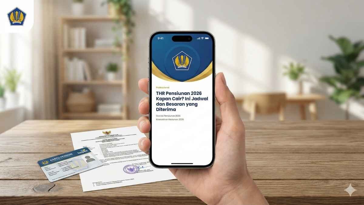Jadwal dan Besaran THR Pensiunan 2026 Diperkirakan Cair Lebih Awal