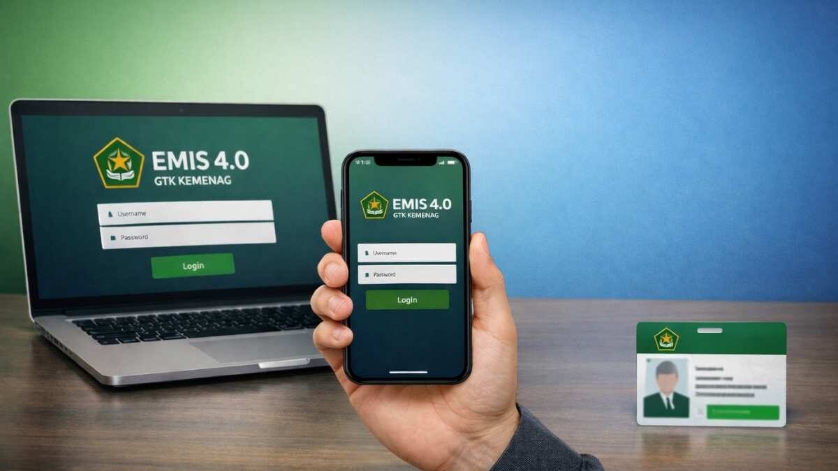 Cara Login EMIS 4.0 GTK Kemenag 2026 untuk Akses Data Pendidikan Islam Terintegrasi